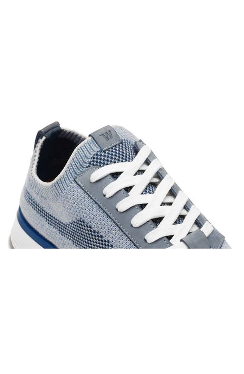 Wolf & Shepherd Supremeknit™ Sneaker In Dusty Blue