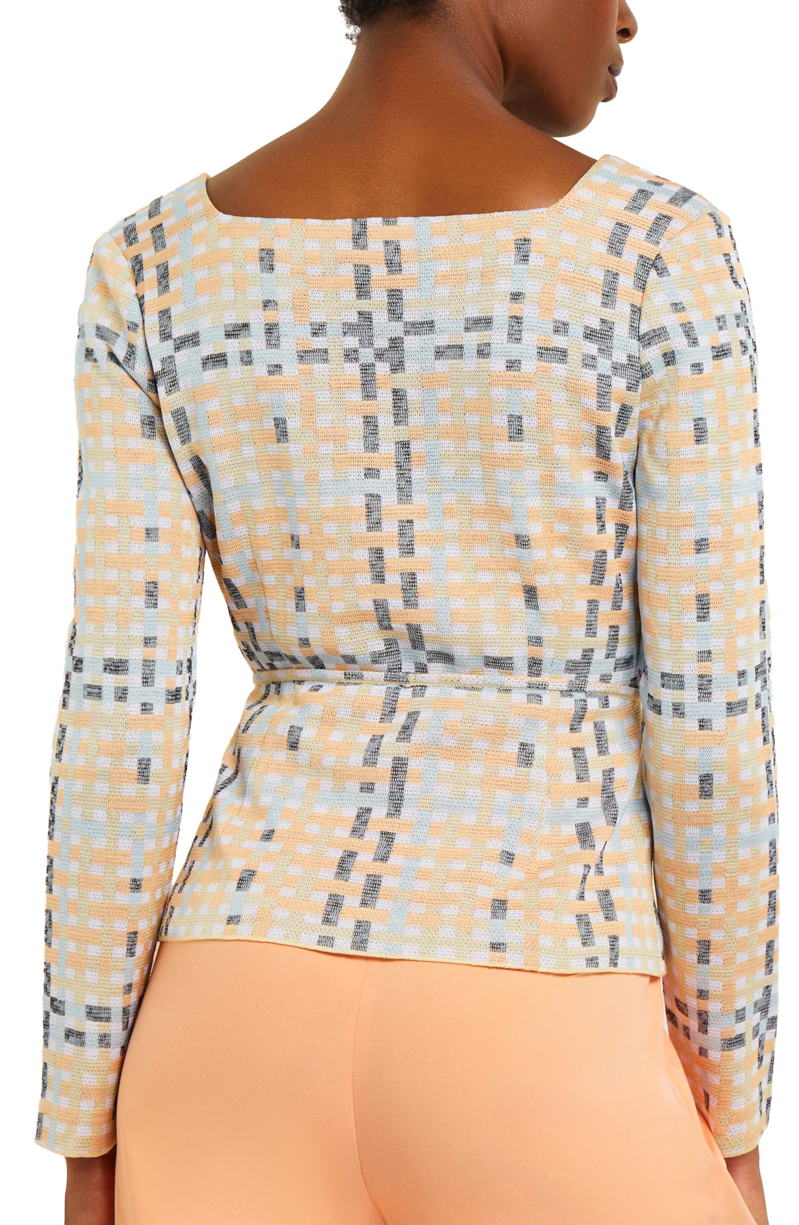 Jacquard Knit Jacket - image 2