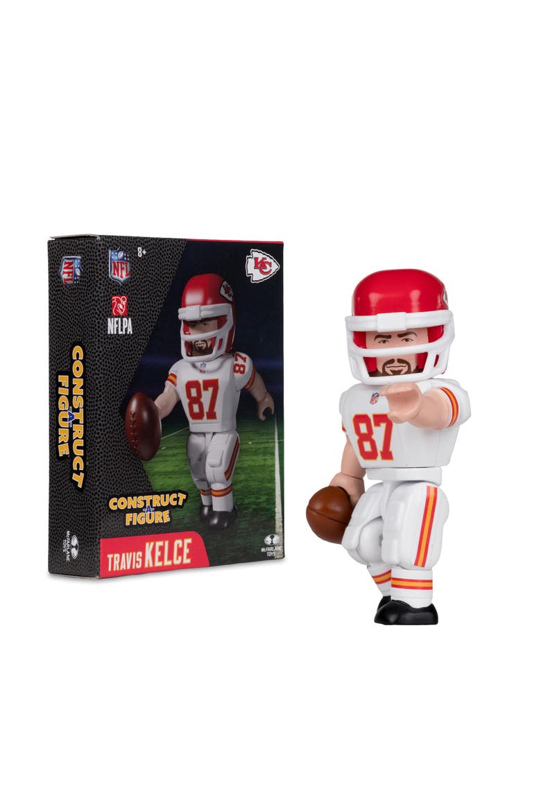 Travis Kelce (Kansas City Chiefs) McFarlane NFL Construct-a-Figure, Main, color, Multi-Color