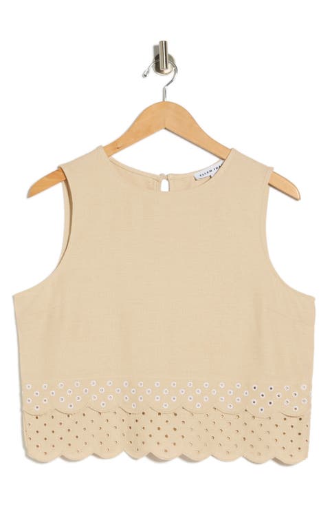 Eyelet Scallop Shell