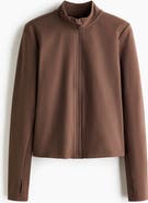 H&M Zip-through Sports Jacket With Softmove