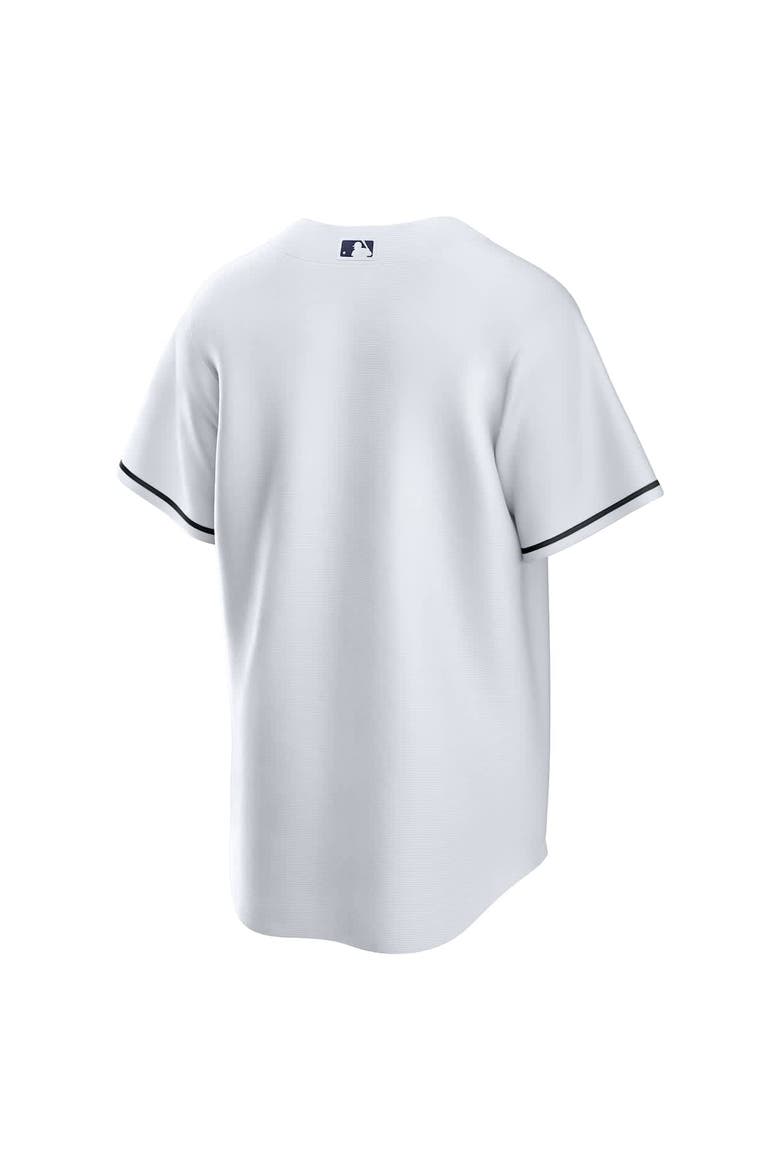 Men's Nike  White  Tampa Bay Rays Home Replica Team Jersey, Alternate, color, White
