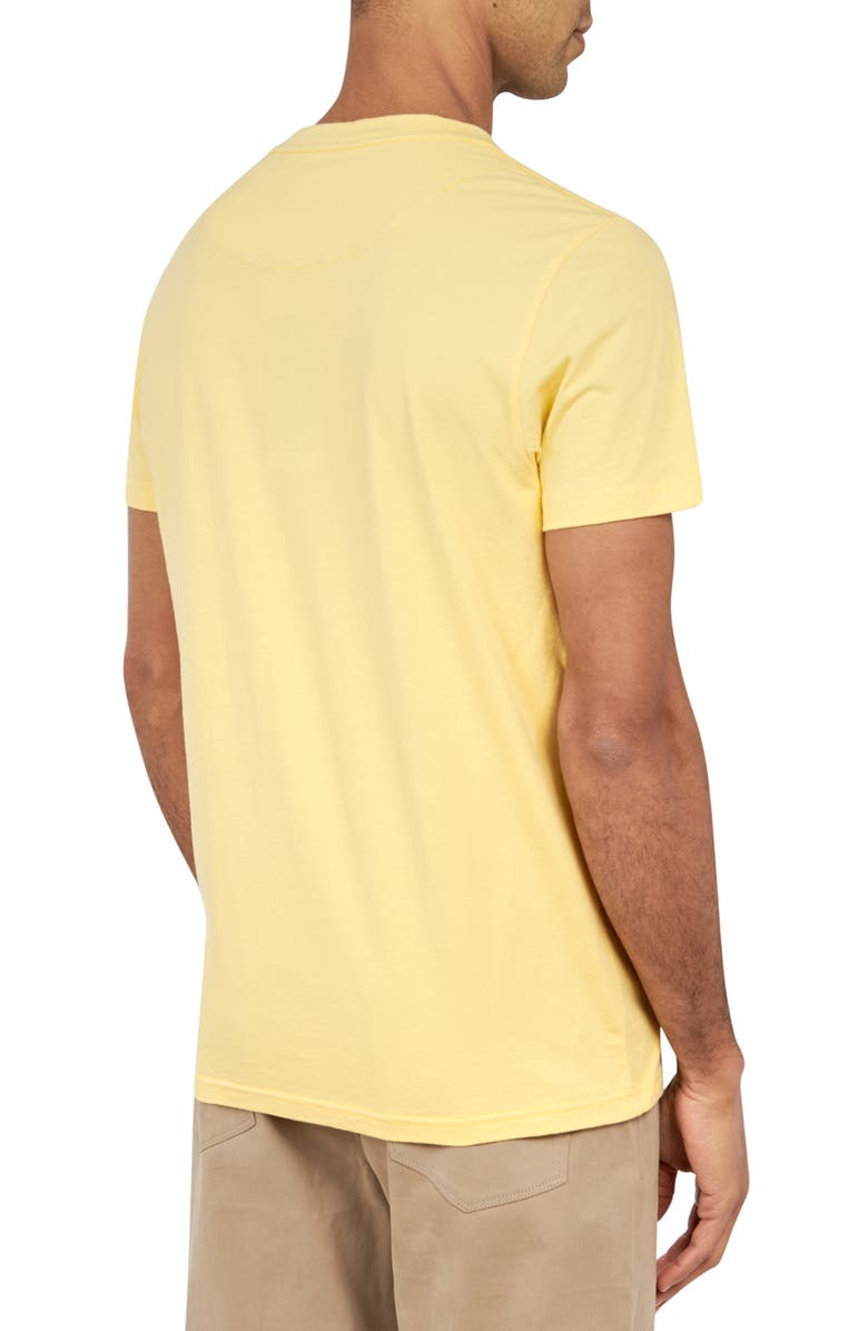 CONSTRUCT Slim Fit Solid Crew T-Shirt, Alternate, color, Yellow