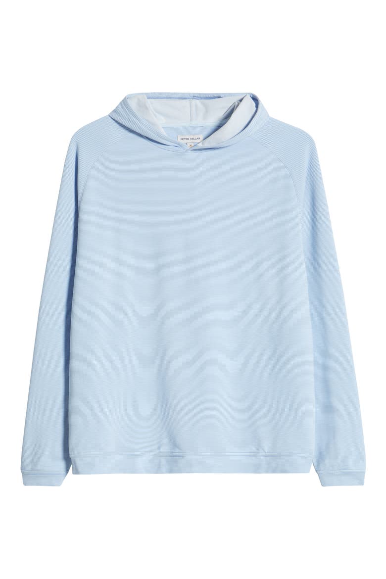 Pine Sugar Stripe Performance Hoodie, Alternate, color, BLUE FADE
