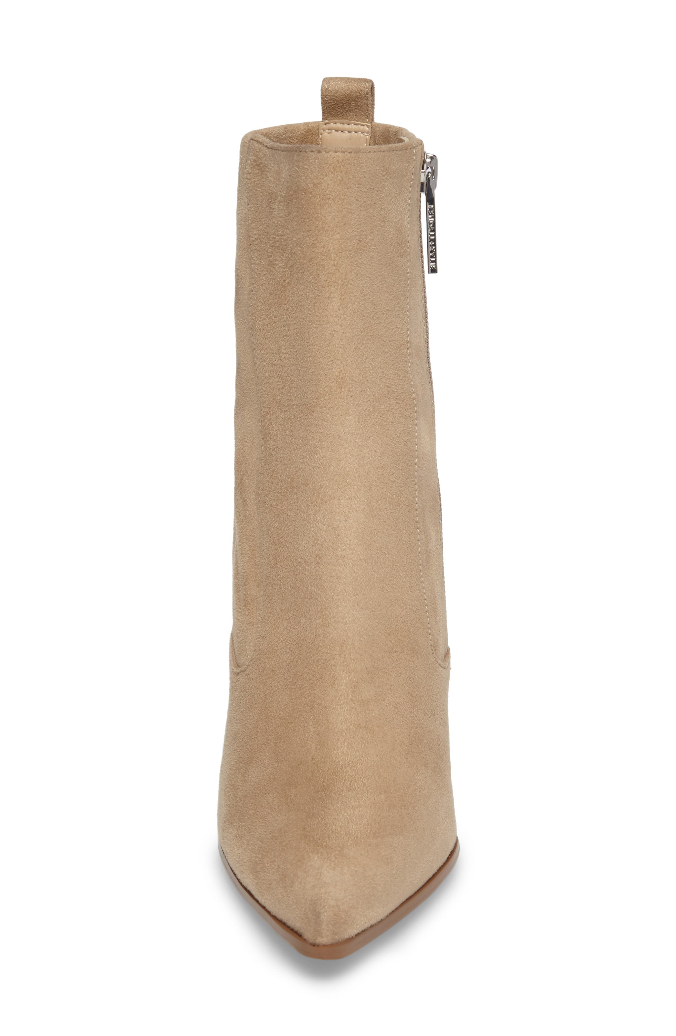 Fallyn Pointed Toe Bootie, Alternate, color, NEW CAMEL