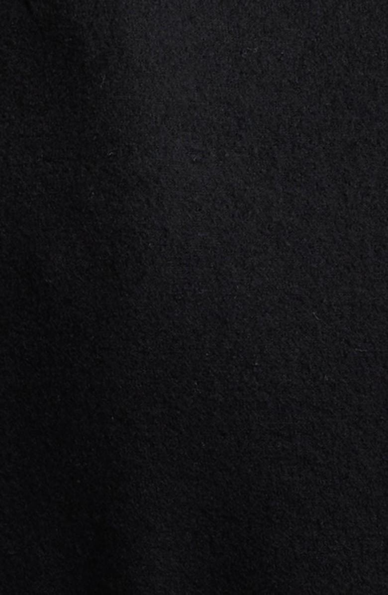 rag & bone Slade Long Wool Jacket, Alternate, color, Black