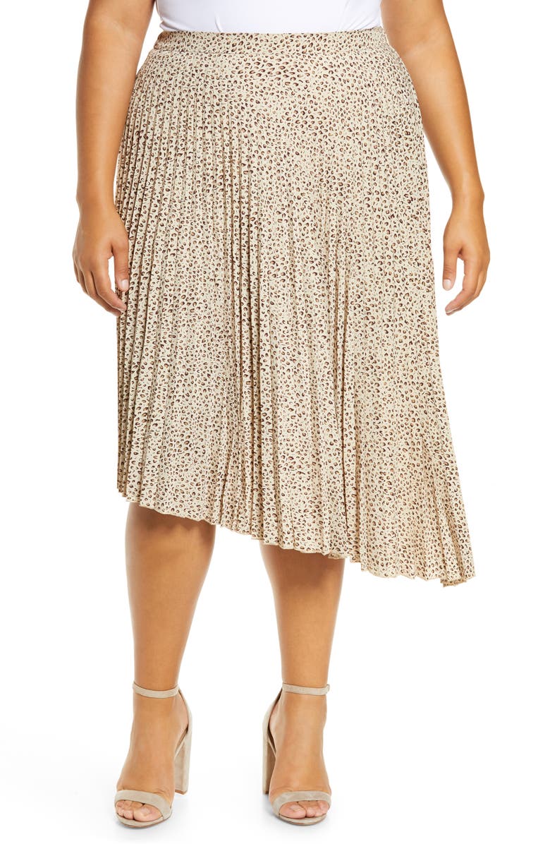 Sanctuary Pleated Skirt, Main, color,