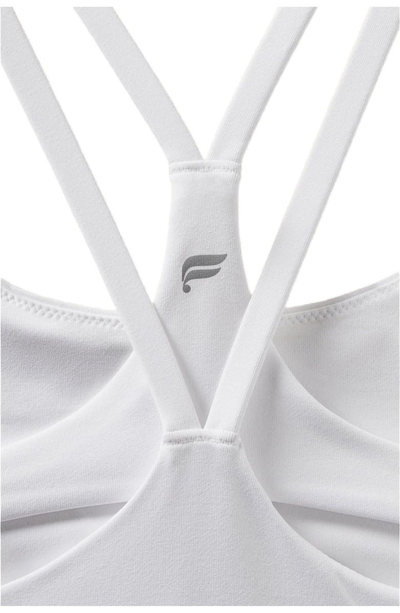 Fabletics Women's Principal Low Impact Bra, Alternate, color, Classic White