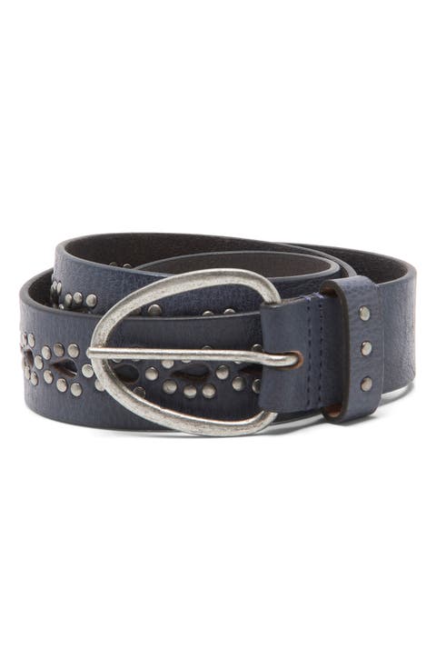 Preston Stud Leather Belt