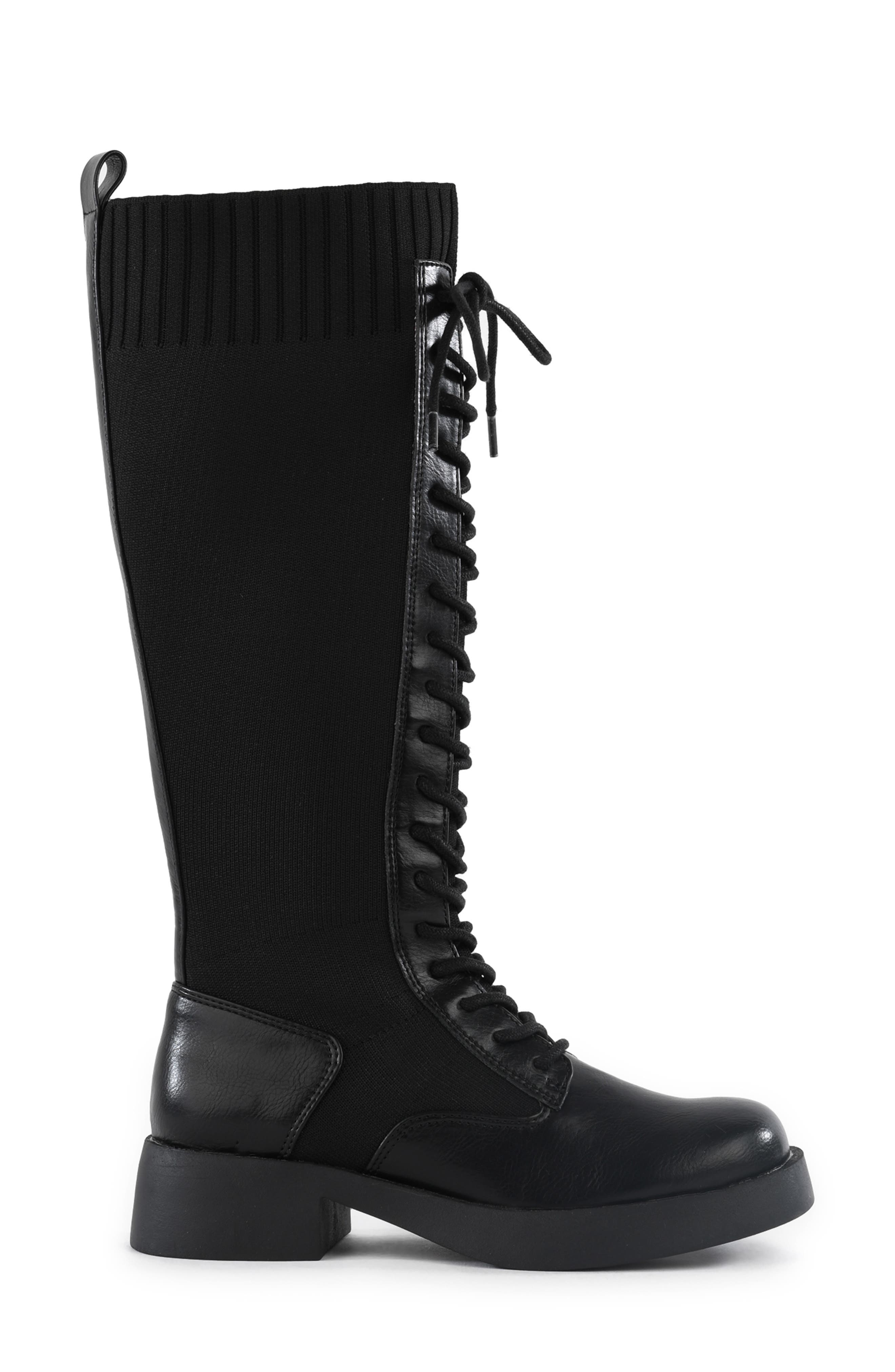 BC Footwear Carmen Knee High Boot, Alternate, color, Black