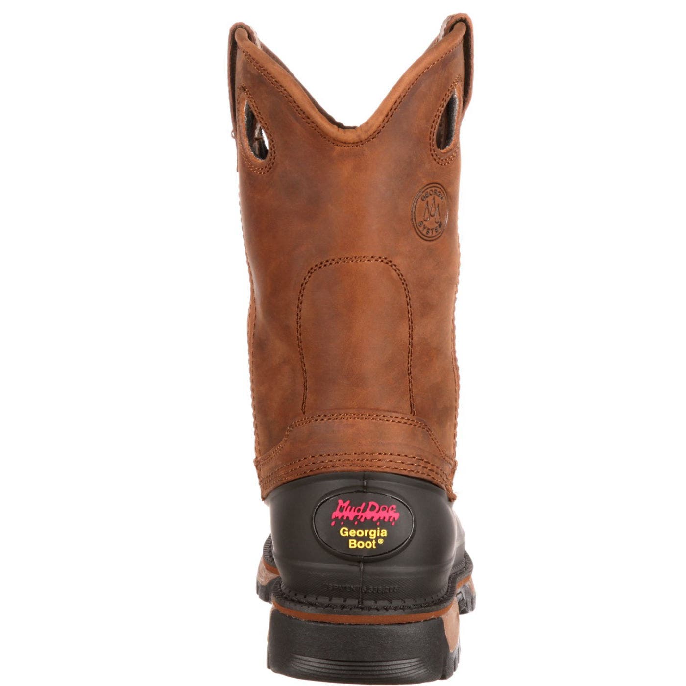 Steel Toe Wellington, Alternate, color, BROWN