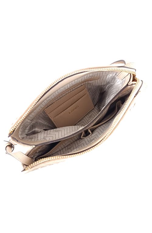 Lodis Maddie Woven Crossbody Bag In Brown