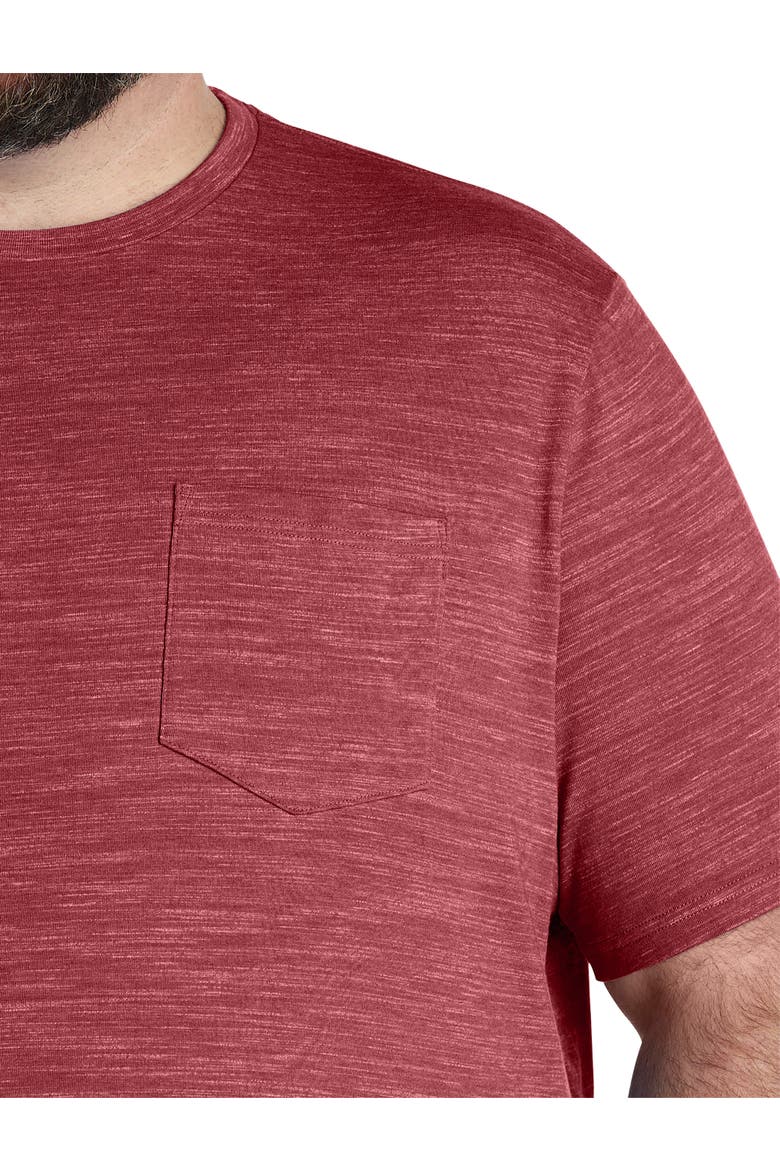 Big & Tall Space Dye Pocket T-Shirt, Alternate, color, SAVVY SD