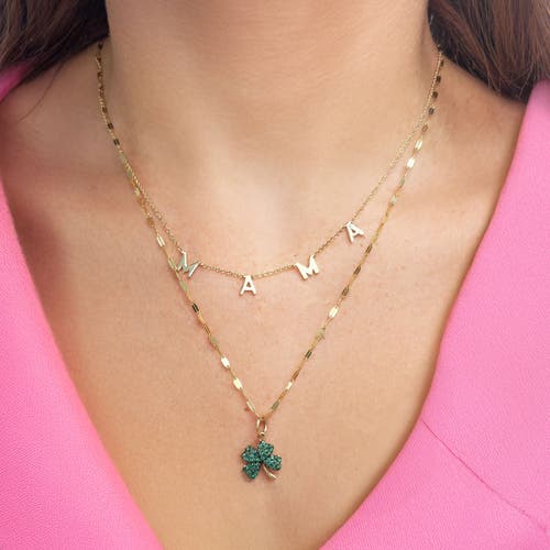 The Lovery Fine Jewelry Shimmer Chain Necklace In Gold