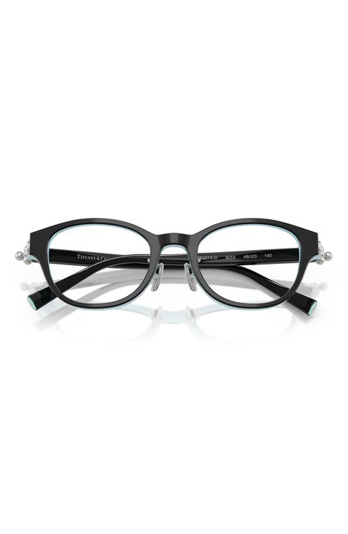 Tiffany & Co . 48mm Small Round Optical Glasses In Multi