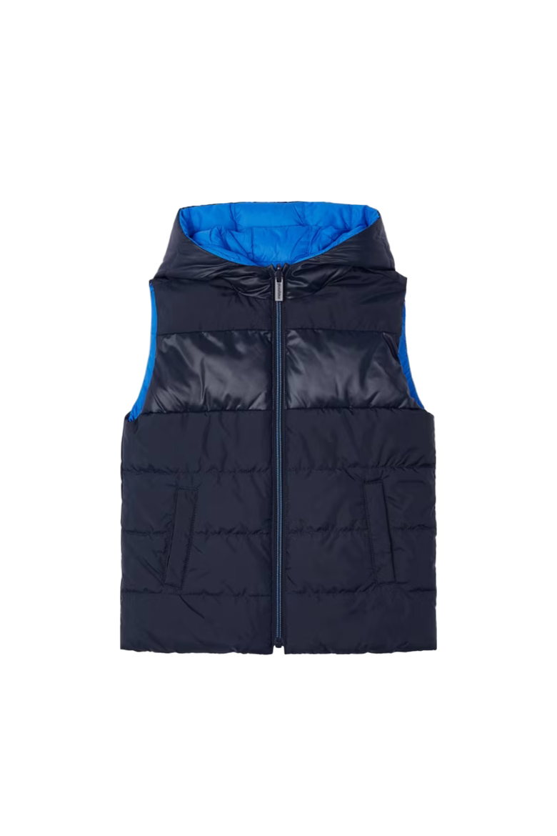 Padded Gilet, Alternate, color, Blue
