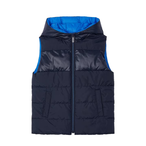 Mayoral Padded Gilet In Blue