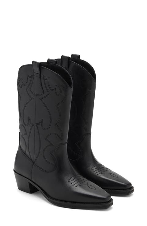 Western Leather Boot (Women)
