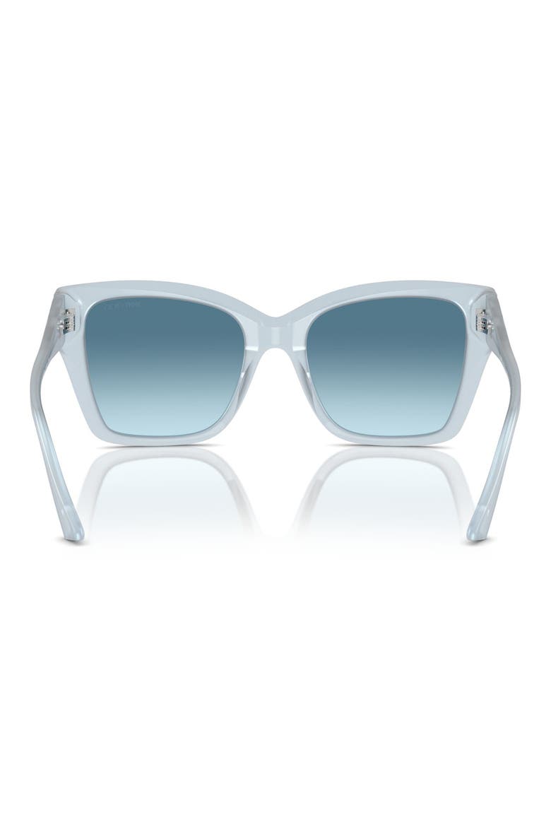 54mm Square Sunglasses, Alternate, color, OPAL BLUE