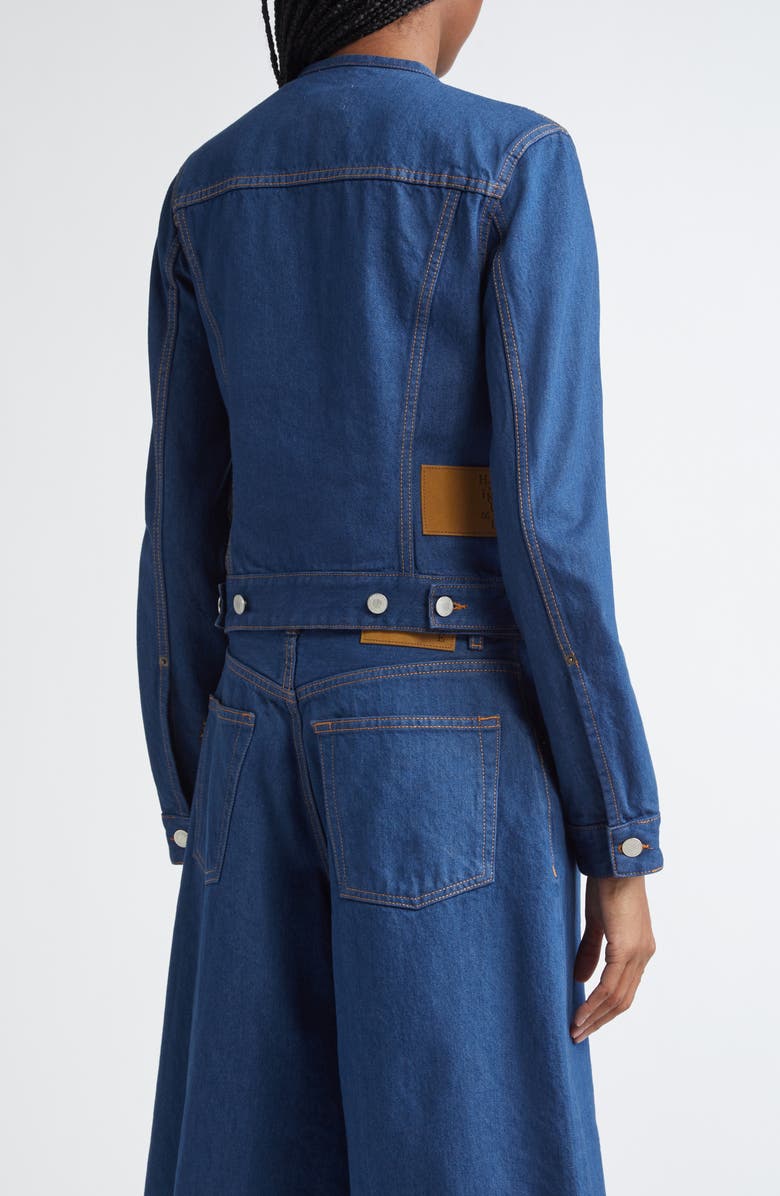 Haikure Jena Zip-Up Denim Jacket, Alternate, color, 