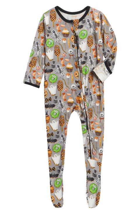 Print Zip Footie