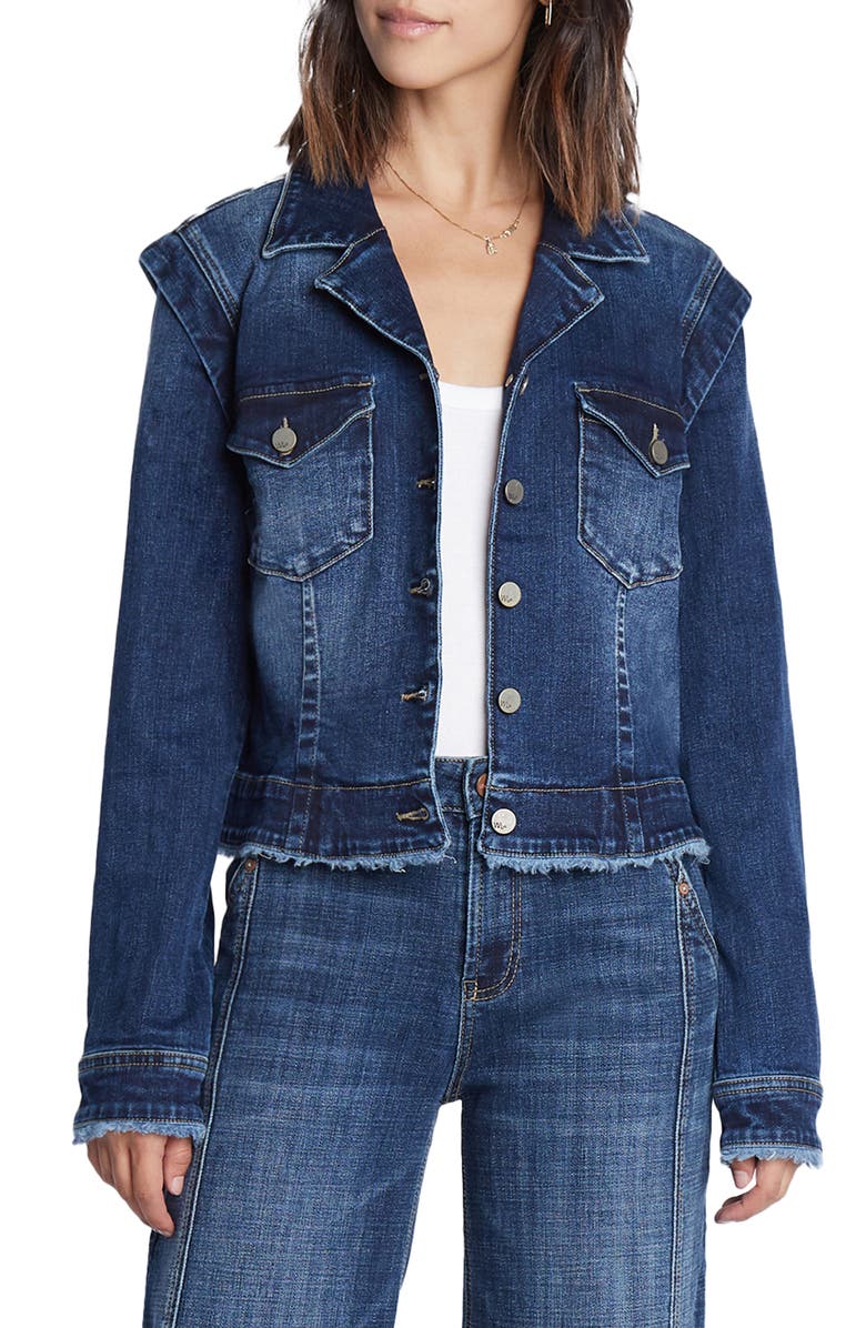 Wash Lab Denim Road Trip Denim Jacket, Main, color, 