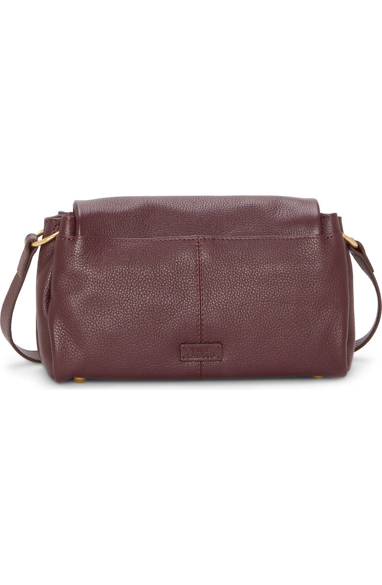 Vince Camuto Medna Leather Crossbody Bag, Alternate, color, Red