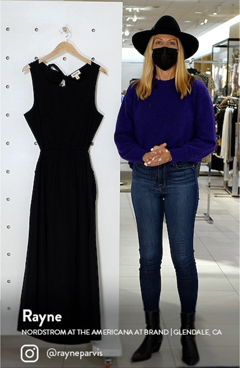 Open Back Poplin Dress, sales video thumbnail