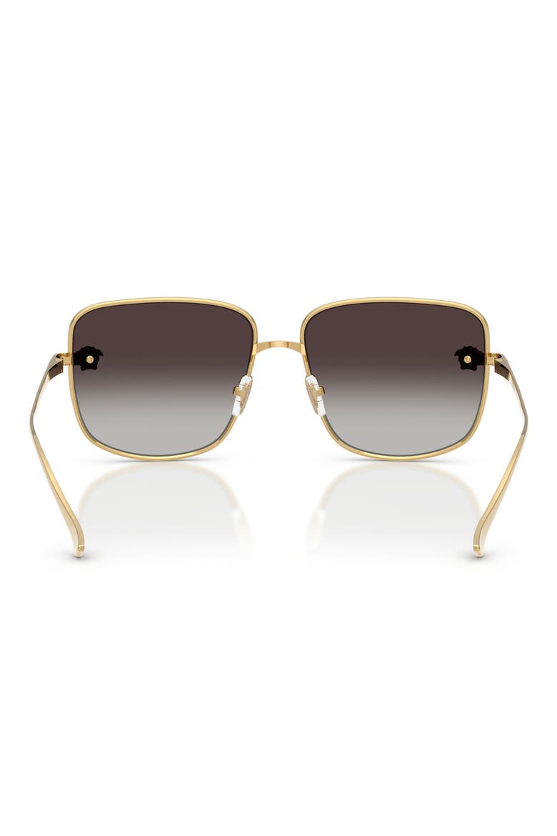 59mm Square Sunglasses, Alternate, color, GOLD / GREY GRADIENT
