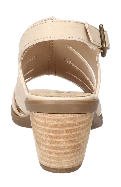 Bella Vita Rhodes Slingback Sandal In Brown