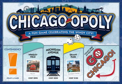Chicagoopoly Monopoly Board Game