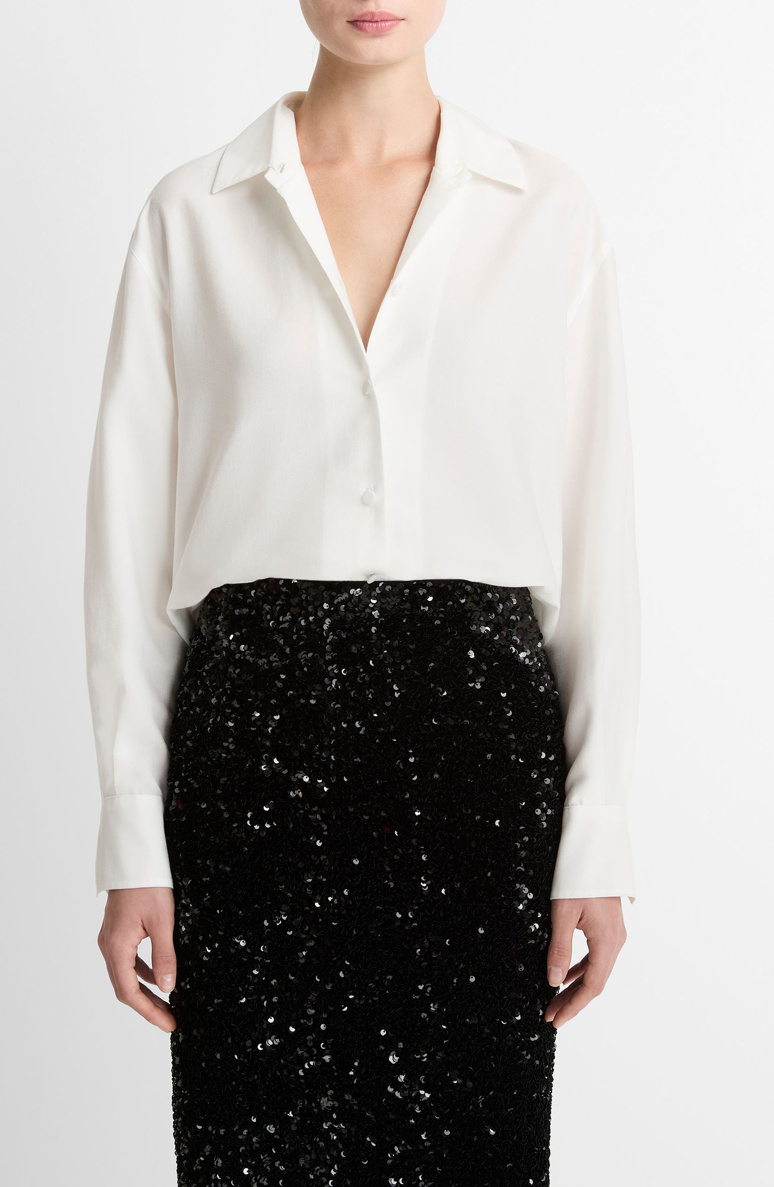 Vince Refined Button-Up Shirt