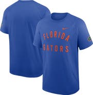 Nike Men's Nike Royal Florida Gators Ready Raglan Premium Performance T-Shirt
