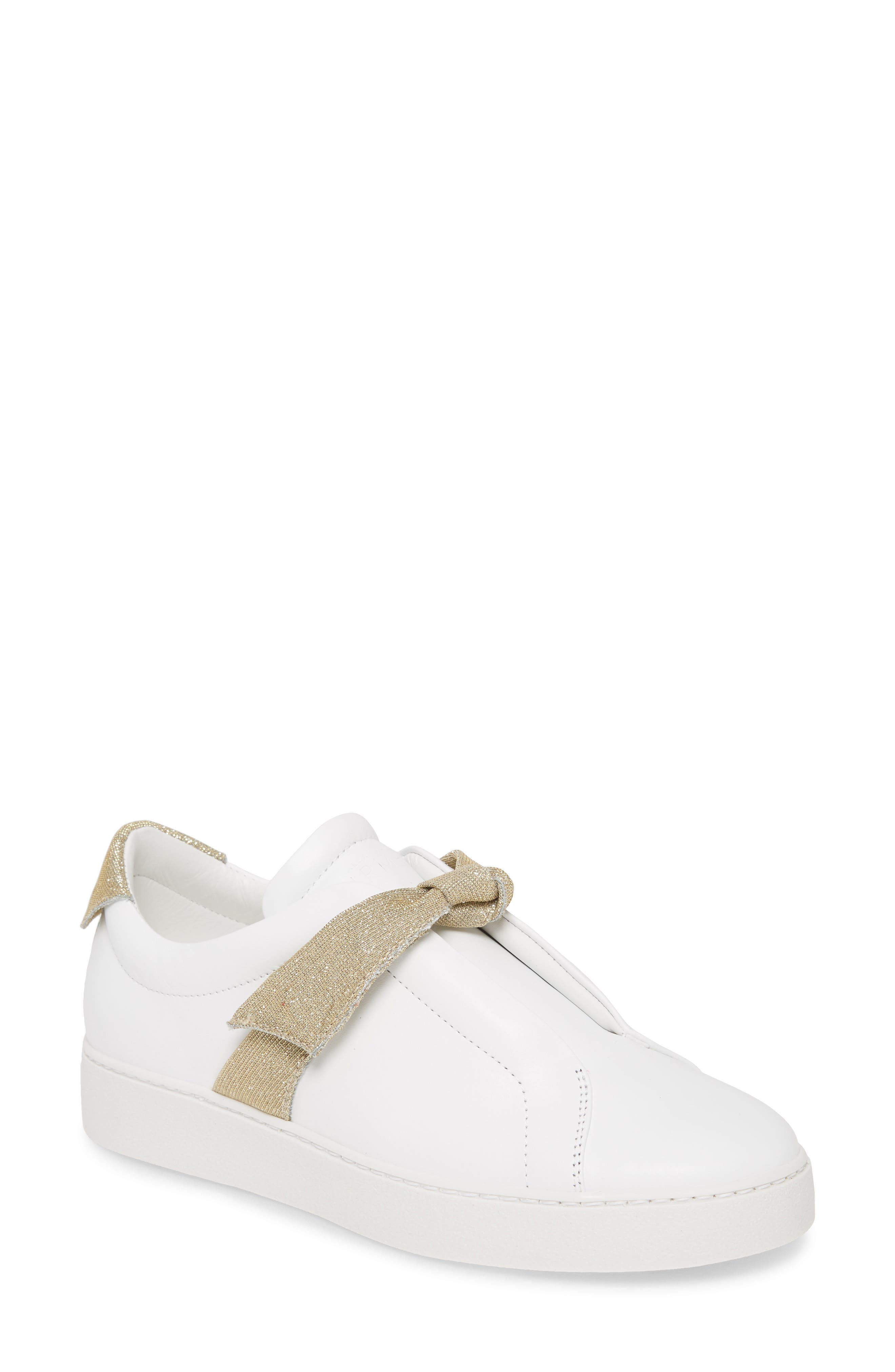 Alexandre Birman Clarita Glitter Bow Sneaker, Main, color, 