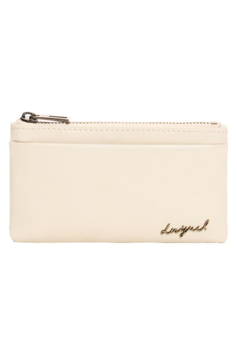 Charms Faux Leather Coin Purse Set, Alternate, color, OFF WHITE