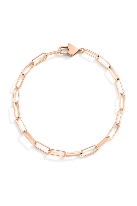 Heart Padlock Bracelet