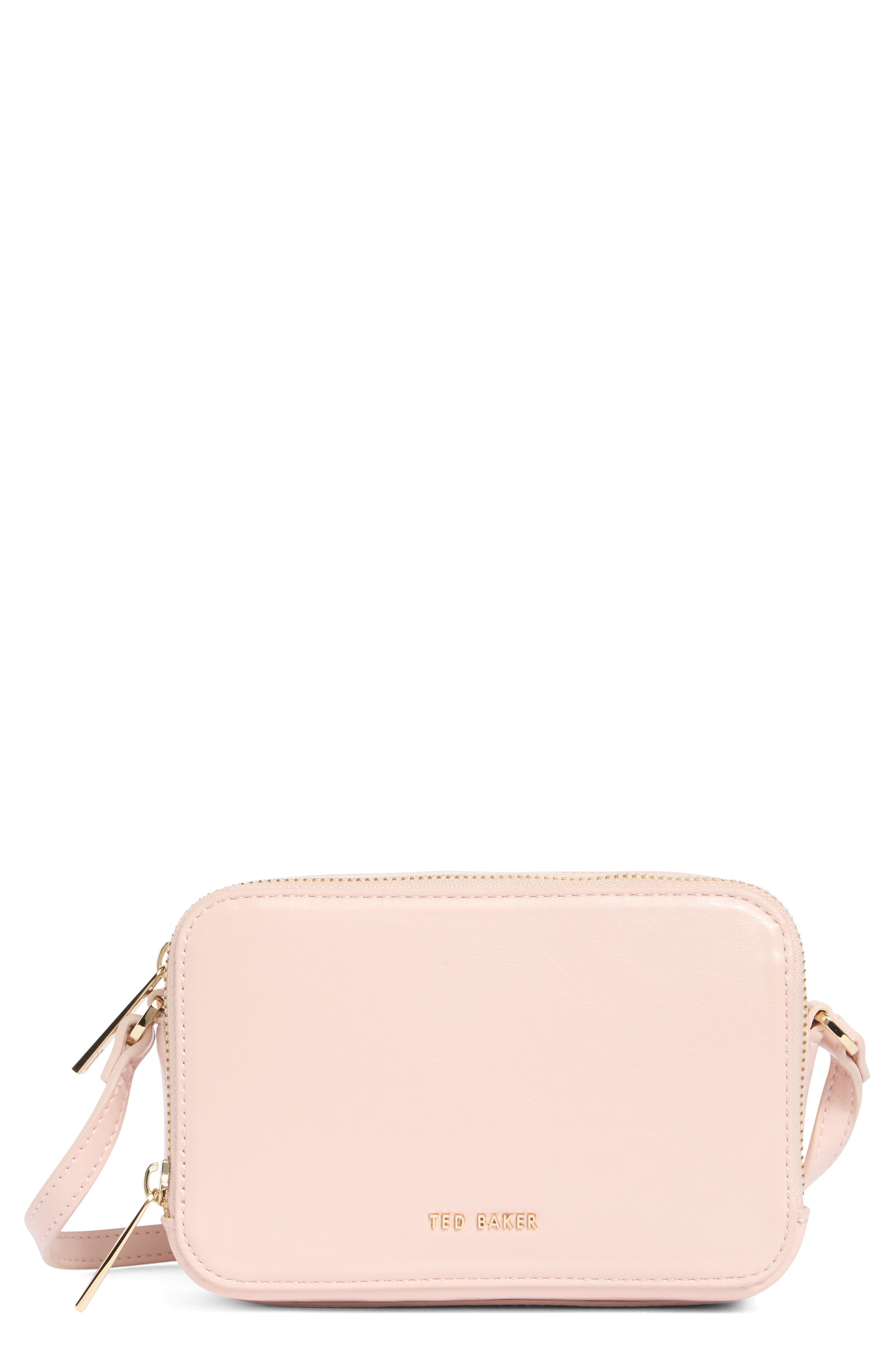 Ted Baker Stina Crossbody Bag, Main, color, Medium Pink