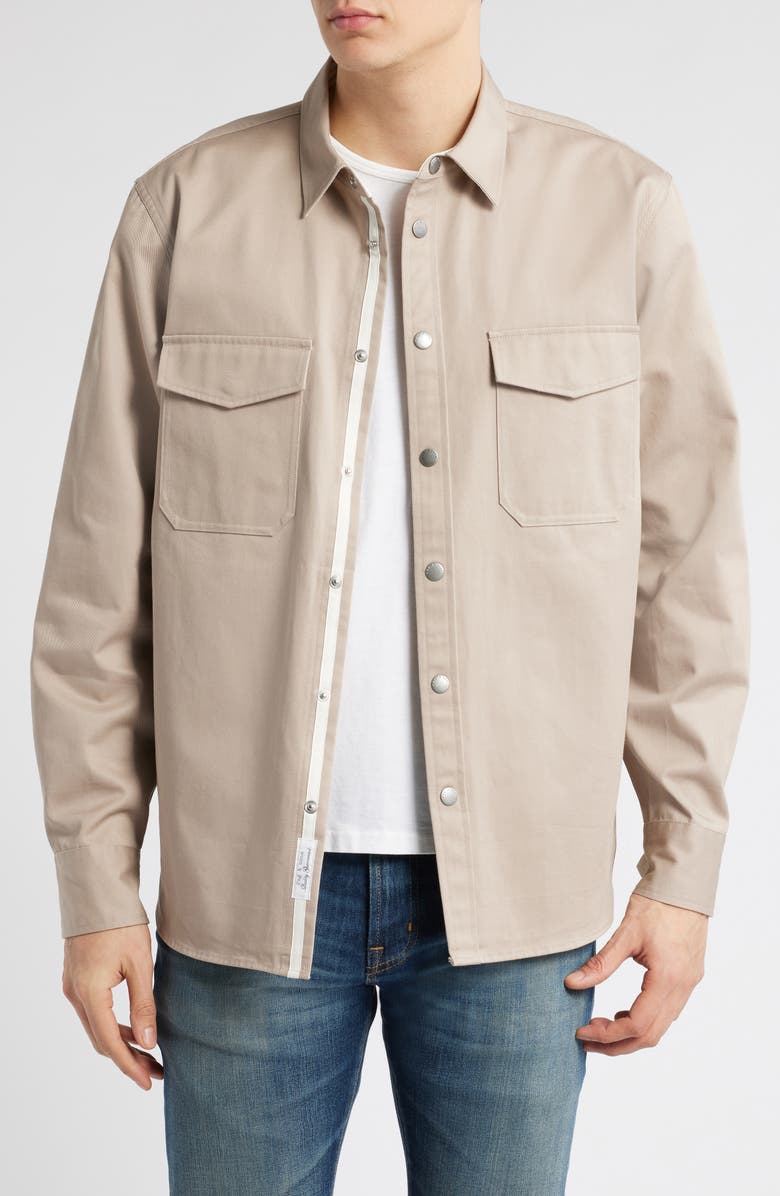 rag & bone CPO Cotton Shirt Jacket, Main, color, 