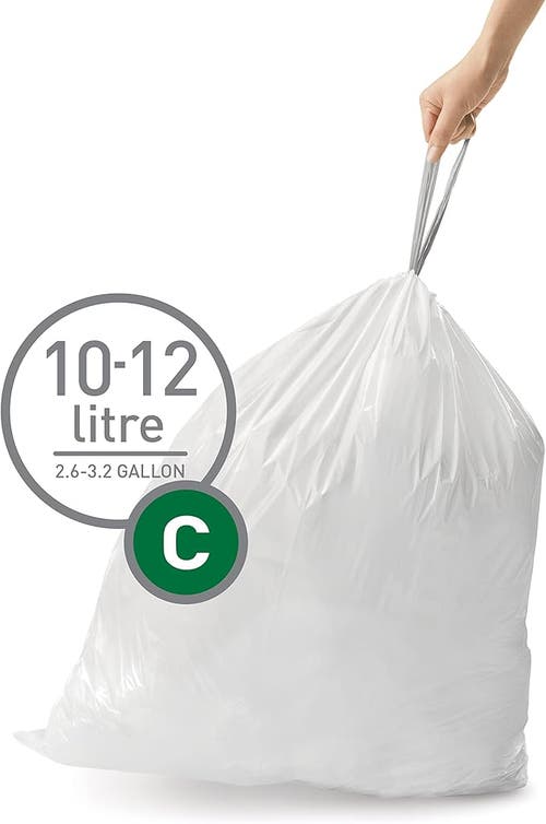 Simplehuman Code C Custom Fit Liners With Quick Dispense Packs