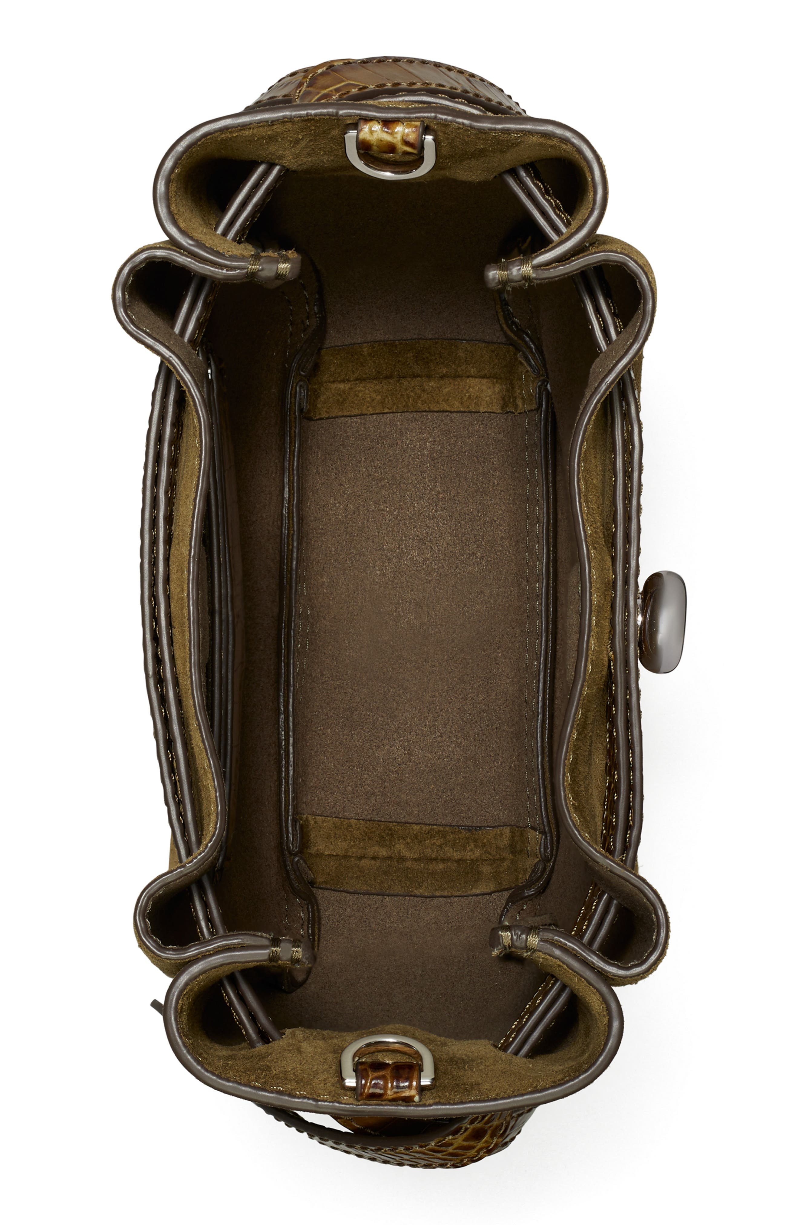 Tory Burch Romy Small Crossbody, Alternate, color, Deep Olive