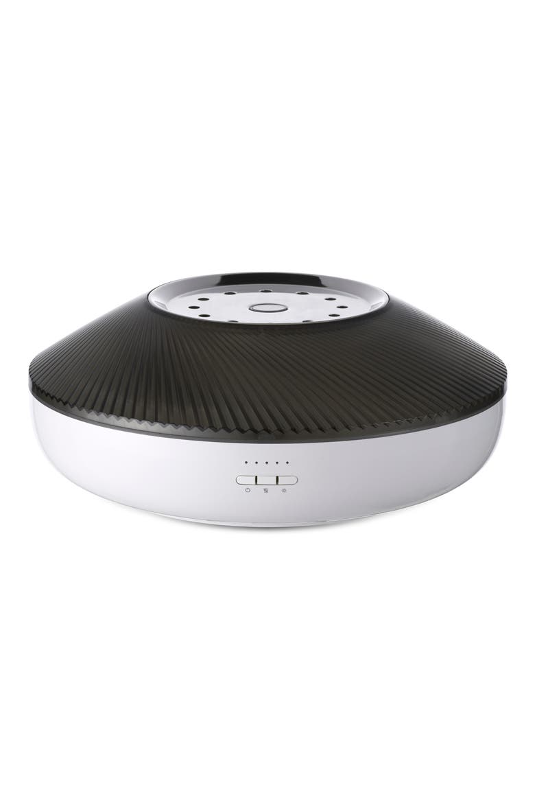 Ori Ultrasonic Diffuser with Bluetooth Speaker, Alternate, color, WHITE