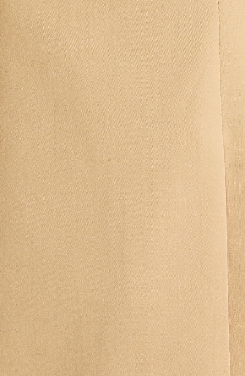 Smythe Scrunch Sleeve Longline Stretch Cotton Blazer, Alternate, color,