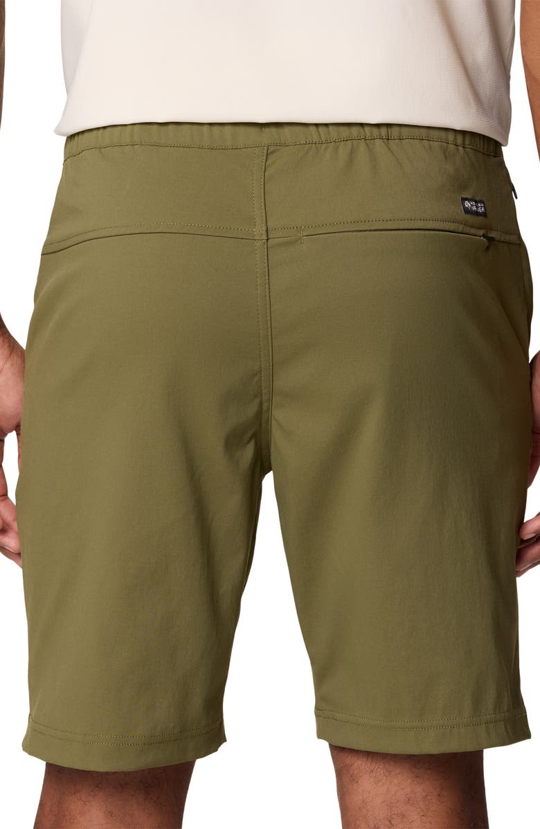 Mountain Hardwear All Purpose Active Crossover Shorts, Alternate, color, Combat Green