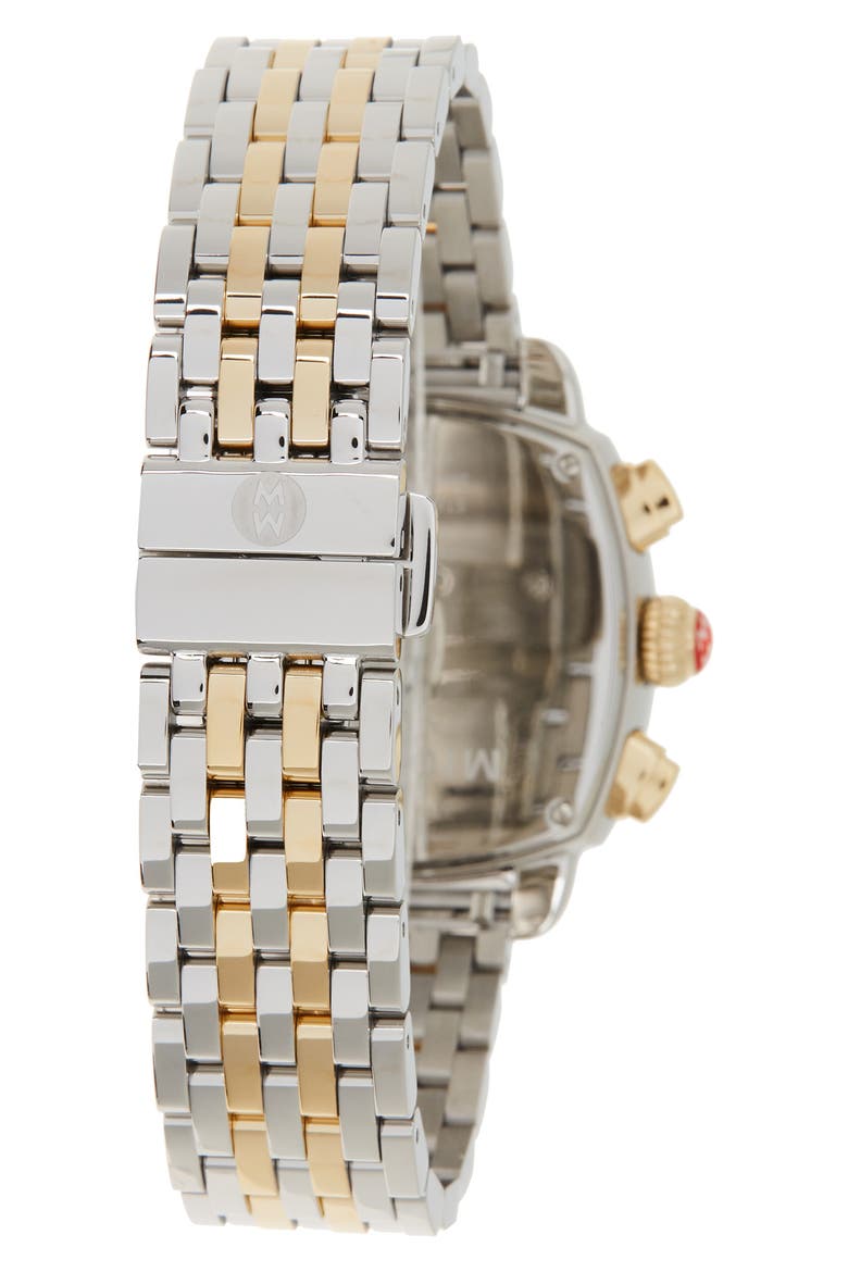 Women's Ascalon Diamond Two-Tone Bracelet Watch, 34mm x 41mm - 0.05 ctw, Alternate, color, NO COLOR