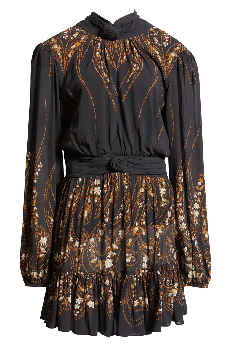 garden silhouette long sleeve dress Garden Silhouette Long Sleeve Dress (Women)