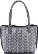 Pre-Owned Goyard Anjou Reversible Tote Coated Canvas Mini