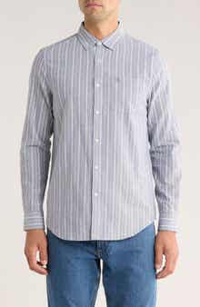 Original Penguin Oxford Stretch Half Zip Sweatshirt