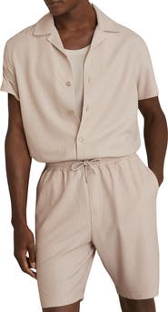 Reiss Warwick Short Sleeve Woven Shirt