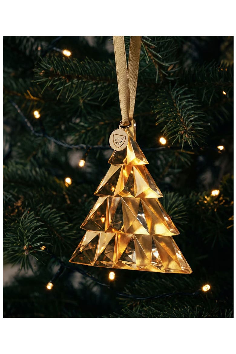 Crystal Christmas Tree 2026 Annual Holiday Ornament, Alternate, color, GOLD