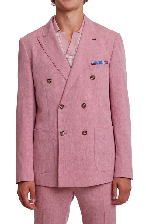 Soho Slim Fit Double Breasted Suit Jacket